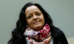 Beate Zschäpe, au tribunal de Munich le 11 juillet 2018