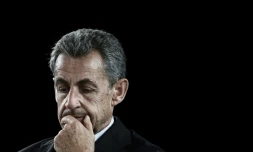 L'ancien président Nicolas Sarkozy, le 8 octobre 2021 à Bordeaux