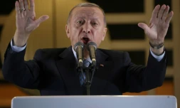 Le président turc Tayyip Erdogan à Ankara le 29 mai 2023