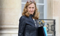 Nicole Belloubet à Paris, le 27 mars 2019