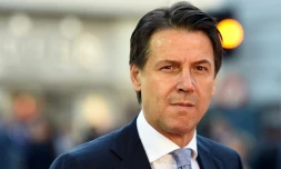 Le Premier ministre italien Giuseppe Conte à Salzbourg, en Autriche, le 20 septembre 2018