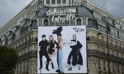 Les Galeries Lafayette à Paris, le 16 septembre 2015