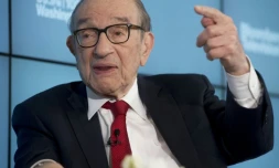 Alan Greenspan, ex-président de la Réserve fédérale américaine (Fed) de 1987 à 2006, à Washington le 27 juin 2016.