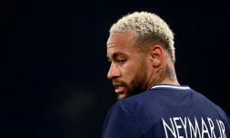 Neymar pendant le match de Ligue des champions entre le PSG et le club turc de Basaksehir FK le 9 décembre 2020 au Parc des Princes à Paris
