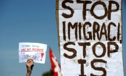 Manifestation contre l'immigration à Prague le 12 septembre 2015