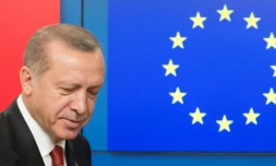 Le président turc Recep Tayyip Erdogan, à Bruxelles le 25 mai 2017