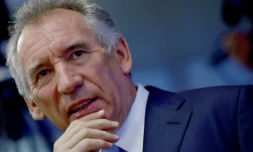 Le président du Modem François Bayrou le 25 septembre 2016 à Guidel