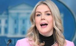 La porte-parole de la Maison Blanche le 7 janvier 2026 Ă Washington