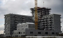 Logements en construction à Rennes le 24 octobre 2016