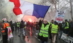 Manifestation des "gilets jaunes", le 19 janvier 2019 à Paris