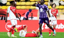 Les Monégaques battus par les Toulousains à domicile, le 18 février 2024