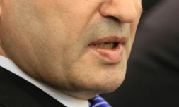 Le vice-ministre syrien des Affaires étrangères, Faisal Meqdad, le 19 avril 2012 à Damas