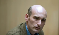 Le journaliste du Point Nicolas Hénin, le 6 septembre 2014, ancien otage en Syrie, a reconnu Mehdi Nemmouche comme son geôlier