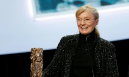 La productrice Margaret Menegoz le 22 février 2013 à Paris