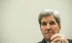 Le secrétaire d'Etat américain John Kerry, le 25 février 2016 à Washington