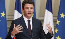 Le porte-parole du gouvernement Benjamin Griveaux à l'Elysée, le 5 septembre 2018