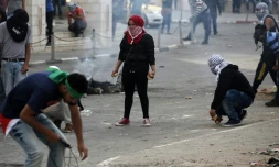 Heurts le 10 octobre 2015 Ă Beil Hel prĂšs de Ramallah