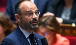 Le premier ministre Edouard Philippe lors d'une séance de questions au gouvernement, à l'Assemblée nationale à Paris le 10 septembre 2019