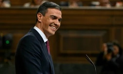 Le Premier ministre espagnol Pedro Sanchez au CongrĂšs, le 15 novembre 2023