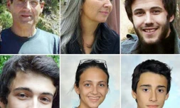 Montage fournie par la police le 21 avril 2011 de la famille Dupont de Ligonnes