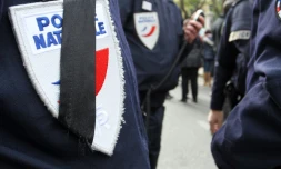 Des policiers à Ajaccio le 8 janvier 2015
