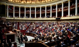 L'Assemblée nationale, avant le discours d'Edouard Philippe, le 4 juillet 2017