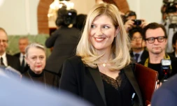 Beatrice Fihn, directrice de l'ICAN, le 9 décembre 2017 à Oslo
