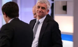 Hervé Morin (UDI), tête de liste de la droite et du centre en Normandie sur le plateau de France 2 le 6 décembre 2015