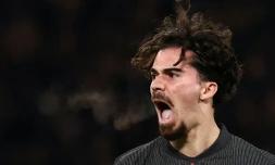 Le milieu de terrain portugais du Paris SG Vitinha, auteur d'un triplé lors du match de Ligue des champions contre Tottenham, le 26 novembre 2025 au Parc des Princes