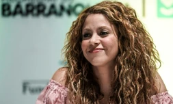 La chanteuse colombienne Shakira le 2 novembre 2018 à Barranquilla, en Colombie