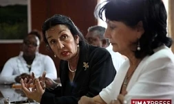 Huguette Bello, députée-maire PCR de Saint-Paul