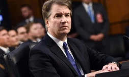 Le candidat de Donald Trump à la Cour suprême, Brett Kavanaugh, devant le Sénat américain à Washington, le 4 septembre 2018