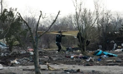La zone sud de la "Jungle" de Calais, le 16 mars 2016