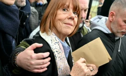 Gisèle Pelicot quitte le palais de justice à Avignon le 19 décembre 2024