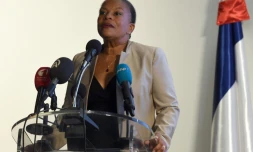 Christiane Taubira à Tunis le 18 septembre 2015