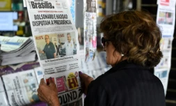 Le second tour Bolsonaro-Haddad à la Une de la presse brésilienne, le 8 octobre 2018 