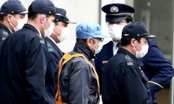 When he finally emerged, Ghosn was not dressed as you might imagine