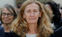 La ministre de la Justice Nicole Belloubet aux Invalides à Paris le 5 juillet 2017