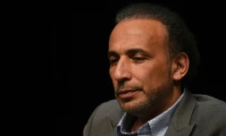 L'islamologue suisse Tariq Ramadan le 26 mars 2016 Ă Bordeaux