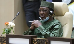 Le président du Tchad Idriss Deby Itno le 30 juin 2020 à Nouakchott