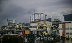 L'usine de Vencorex à Pont-de-Claix (Isère), le 12 mars 2025
