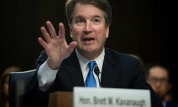 Le magistrat Brett Kavanaugh lors de son audition au Sénat, le 26 septembre 2018 à Washington