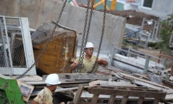 Chantier à Saint-Denis