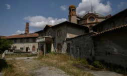 Vue de l'ancienne prison Saint-Michel, à Toulouse, le 7 août 2024