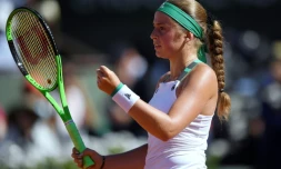 La surprenante Jelena Ostapenko contre Simona Halep à Roland-Garros, le 10 juin 2017