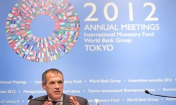 Photo de Carlo Cottarelli prise le 9 octobre 2012 à Tokyo