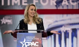 Marion Maréchal le 22 février 2018 dans le Maryland lors d'un rassemblement conservateur