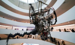 L'art brutal chinois exposé au Guggenheim de New York dans le cadre de l'exposition "Theater of the World", le 5 octobre 2017
