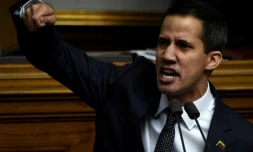 Le nouveau président de l'Assemblée nationale du Venezuela, Juan Guaidó, à Caracas, le 5 janvier 2019