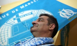 Christian Selles, président du Fan club des Réunionnais supporters de l'Olympique de Marseille